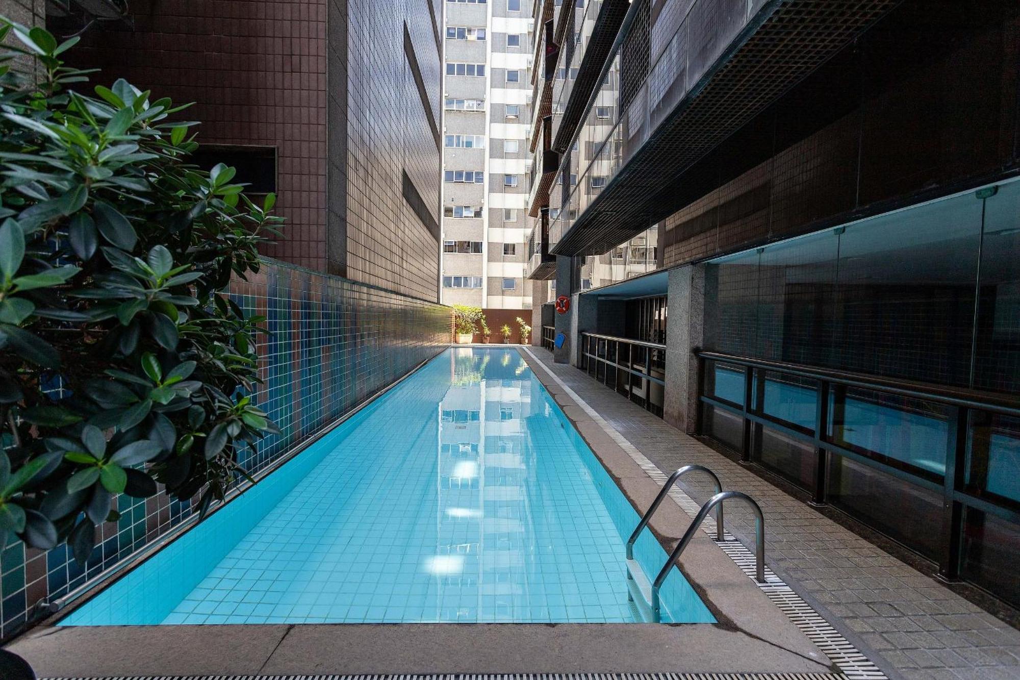 Vista Lateral, Edificio Frente A Praia 里约热内卢 外观 照片