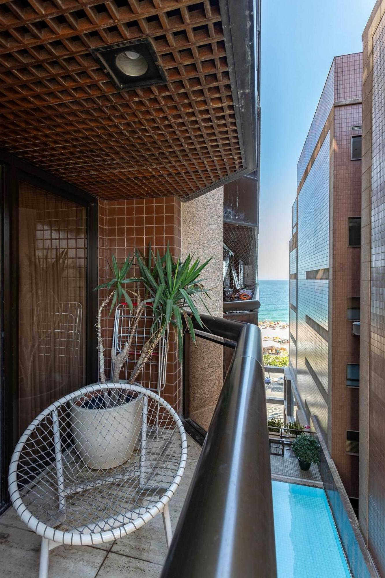 Vista Lateral, Edificio Frente A Praia 里约热内卢 外观 照片