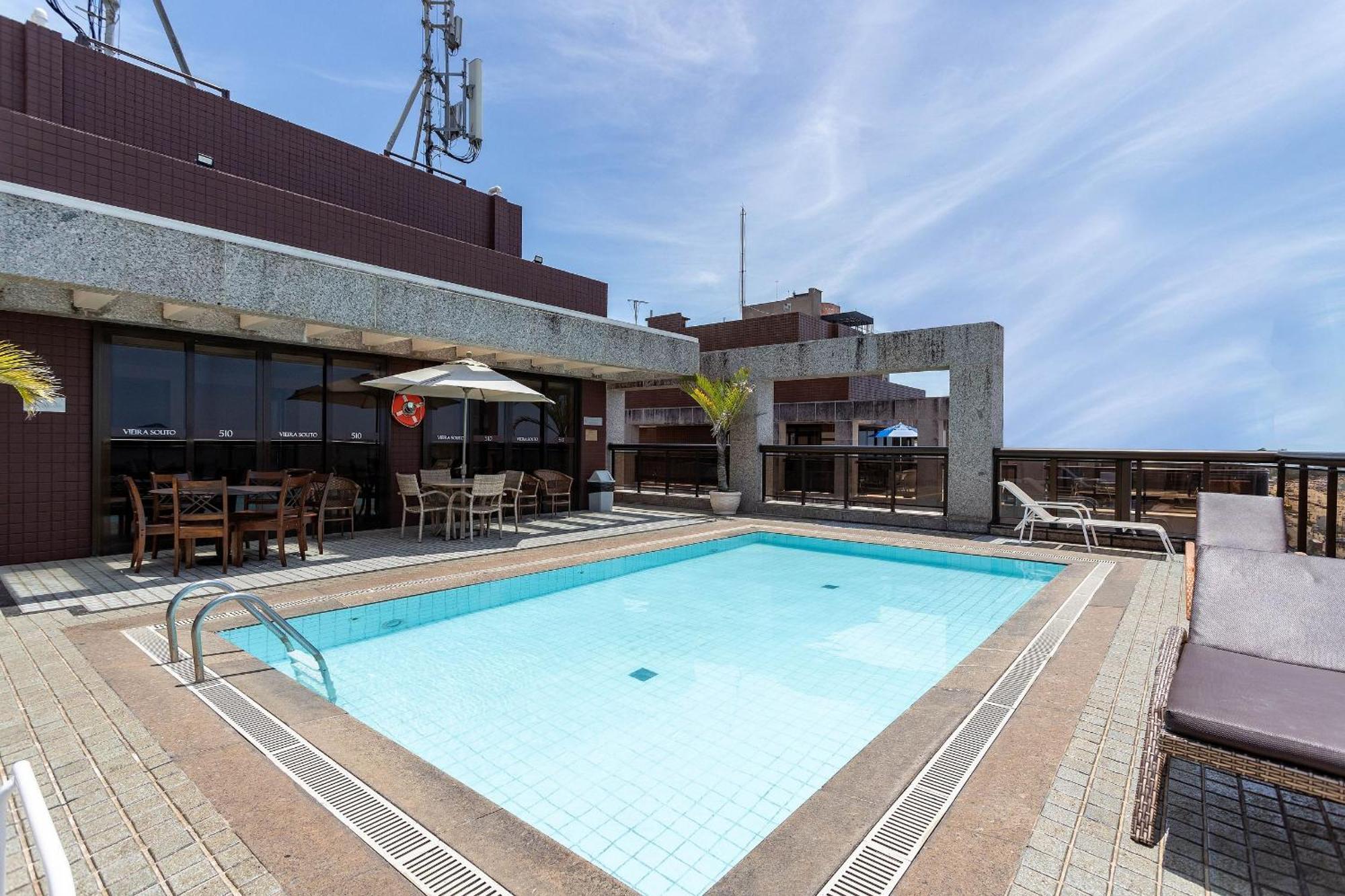 Vista Lateral, Edificio Frente A Praia 里约热内卢 外观 照片